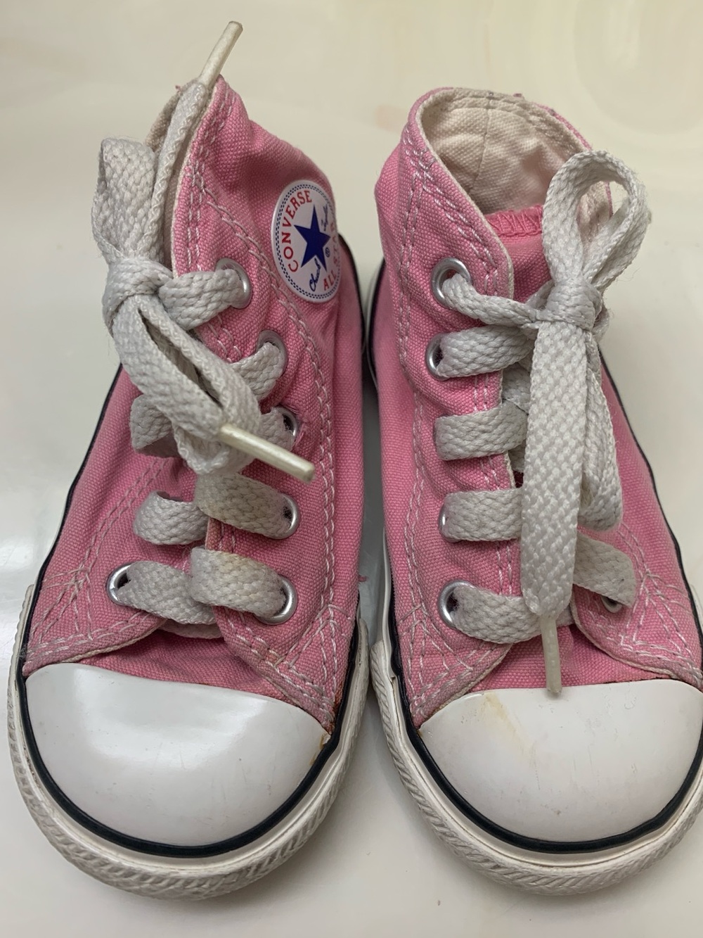 Converse Chuck Taylor All Star Toddler Pink High-Top Canvas Sneakers